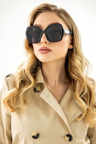 Lunettes de soleil mixte - Catégorie 3 - Noir - Noir