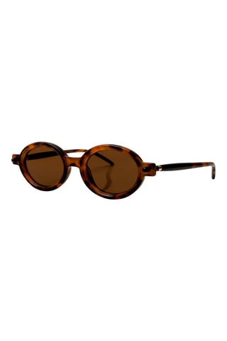 Lunettes de soleil femme - Marron et noir