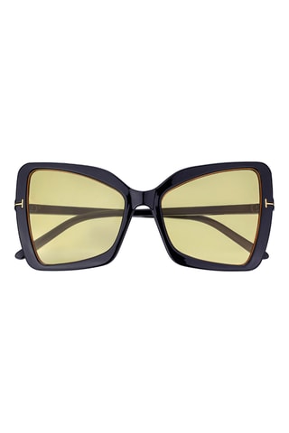 Lunettes de soleil mixte - Catégorie 3 - Noir et doré - Noir