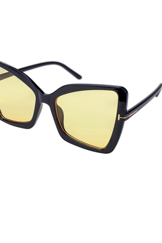 Lunettes de soleil mixte - Catégorie 3 - Noir et doré - Noir