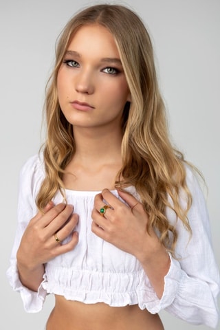 Bague - Plaqué or jaune