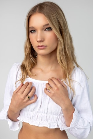 Bague - Plaqué or jaune