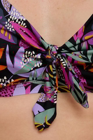 Bikinitop Lavende - Zwart en Paars