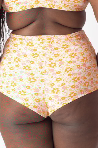 Bikinibroekje Hoge Taille Elfe - Ecru