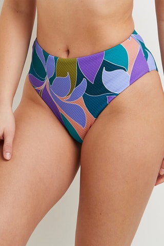 Bikinibroekje Monica - Lichtblauw en Paars