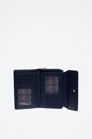 Portefeuille Elie - Bleu marine