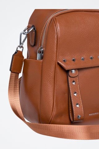 Sac à dos en cuir Vitaly - Camel