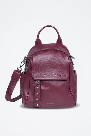 Sac à dos en cuir Vitaly - Bordeaux