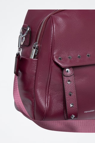 Sac à dos en cuir Vitaly - Bordeaux