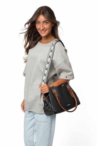 Sac porté épaule Tamar - Noir