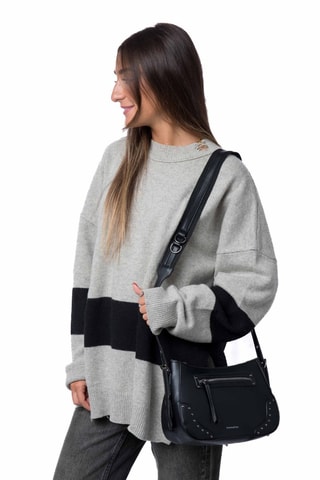 Sac bandoulière Aya - Noir