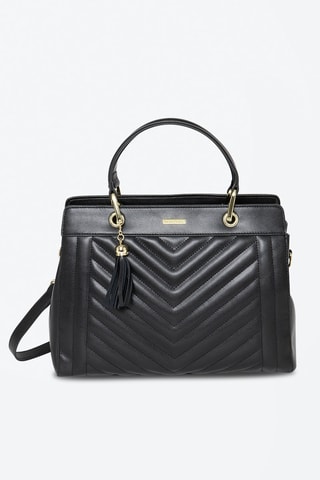 Sac à main en cuir Beaumont - Noir