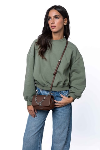 Sac bandoulière Pakita - Marron