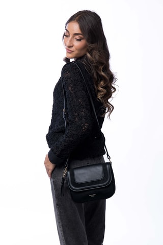 Sac bandoulière Pise - Noir