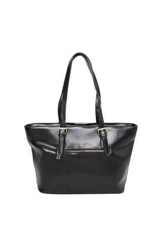 Cabas en cuir Auteuil - Noir