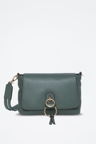 Sac bandoulière en cuir Sophia - Kaki