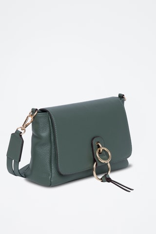 Sac bandoulière en cuir Sophia - Kaki