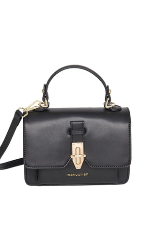 Sac à main en cuir Dovy - Noir