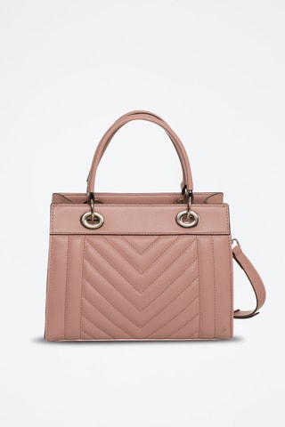 Sac à main en cuir Paoline - Rose