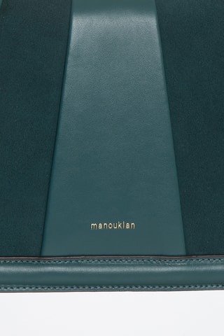 Sac bandoulière en cuir Vered - Bleu