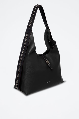 Sac porté épaule en cuir Colbee - Noir