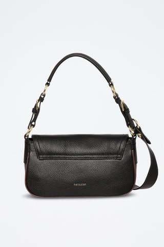 Sac bandoulière en cuir Alive - Noir