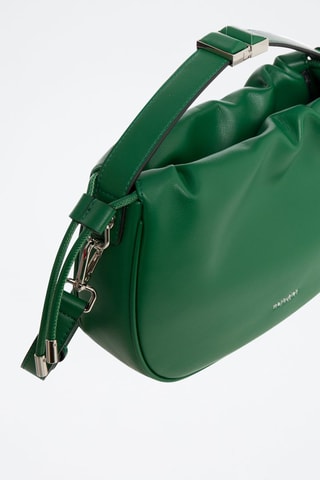 Sac bandoulière en cuir Solina - Vert