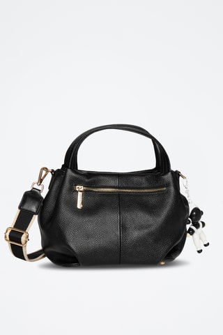 Sac à main en cuir Mariel - Noir