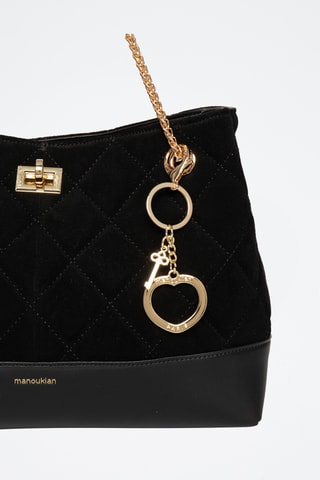 Sac à main en cuir Faulia - Noir