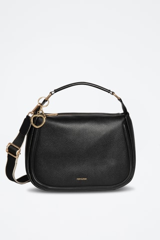 Sac à main en cuir Ziani - Noir