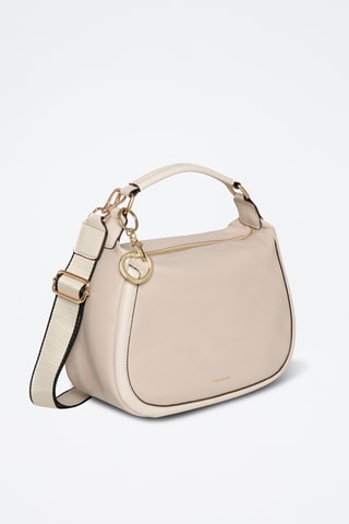 Sac à main en cuir Ziani - Beige