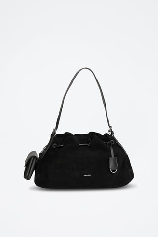 Sac à main en cuir Morgane - Noir