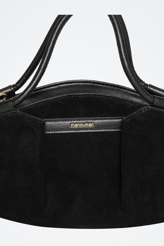 Sac à main en cuir Soel - Noir