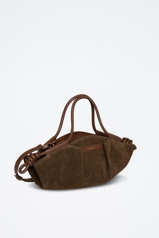 Sac à main en cuir Soel - Marron