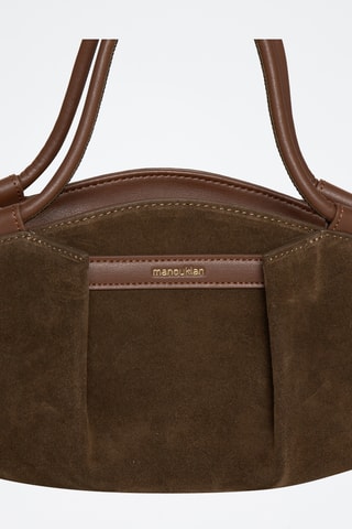 Sac à main en cuir Soel - Marron