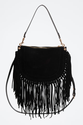 Sac à main en cuir Melvin - Noir