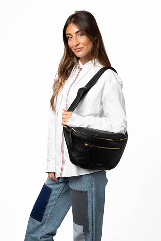 Sac à main en synthétique Baya - Noir