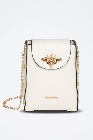 Sac à main en synthétique Zinc - Blanc