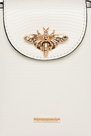 Sac à main en synthétique Zinc - Blanc