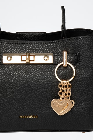 Sac à main en synthétique Avital - Noir