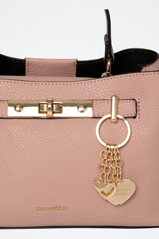 Sac à main en synthétique Avital - Rose