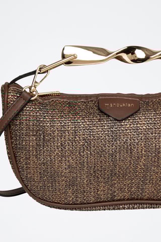 Sac à main en synthétique Zinon - Marron