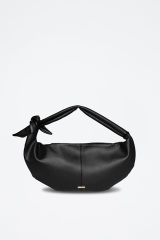 Sac à main en cuir Malone - Noir