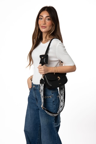 Sac à main en cuir Matisse - Noir