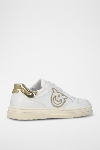 Zapatillas de piel - Blanco