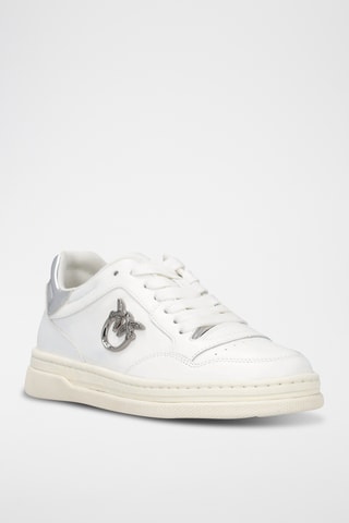 Zapatillas de piel - Blanco