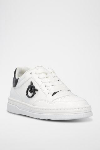 Zapatillas de piel - Blanco