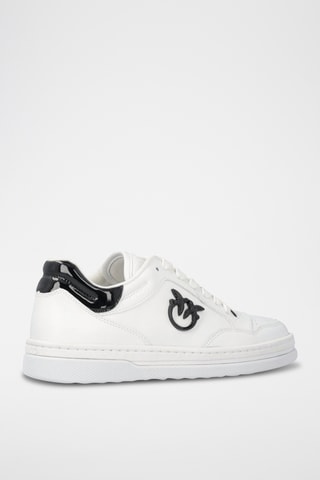 Zapatillas de piel - Blanco