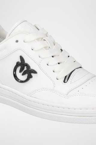 Zapatillas de piel - Blanco