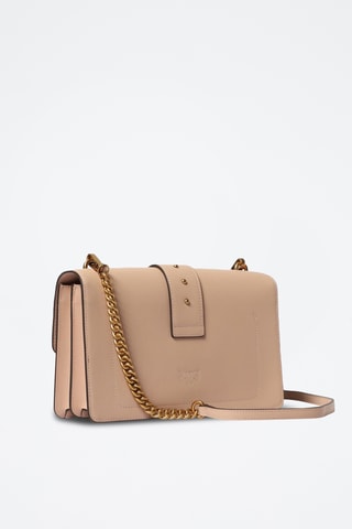 Bandolera de piel Love One Classic - Rosa